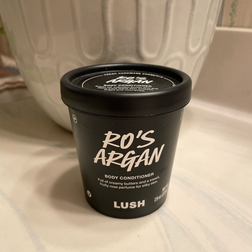 Lush Ro's Argan Body Conditioner 7.9oz Unused